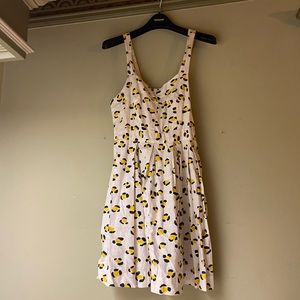 Strappy Shorter Cheetah Dress